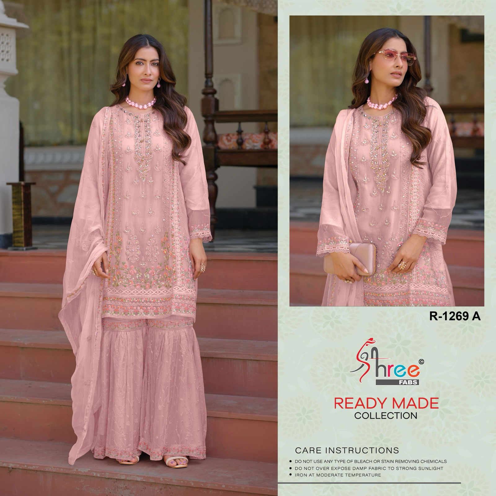 R 1269 By Shree ChiffonPakistani Readymade Suits Suppliers In India